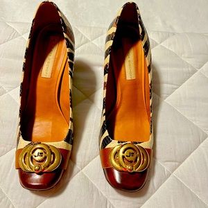 Shoes Jorge Bischoff confort mid-hell pump